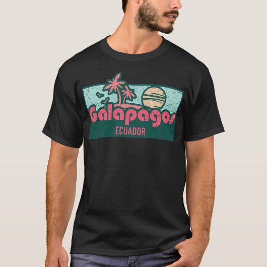 T-shirt Galapagos Exotic Lune de miel cadeaux (Devant)