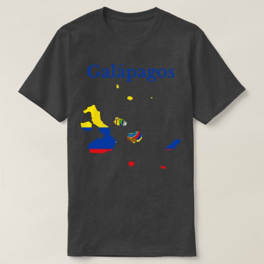 T-shirt Galapagos Province Equateur (Design devant)