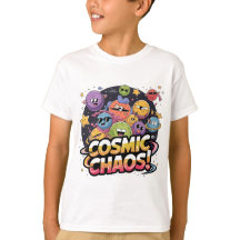 Galaxie caricaturale chaotique avec caractère Whim