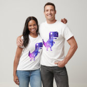 T-shirt Galaxie Chrome T-Rex (Unisexe)