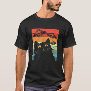 T-shirt Galaxie de chats Ca vaisseau spatial Chat extrater