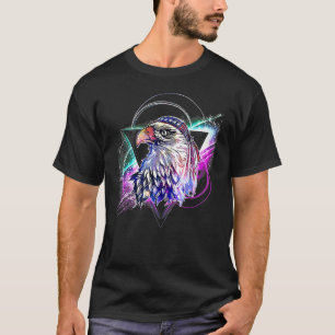 T-shirt Galaxie esthétique Mullet Aigle 4 juillet
