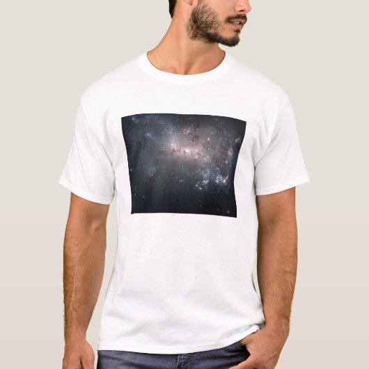 T-shirt Galaxie irrégulière naine magellanique NGC 4449 (Devant)