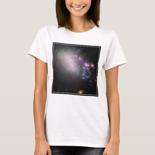T-shirt Galaxie irrégulière Ngc 4485 (Devant)