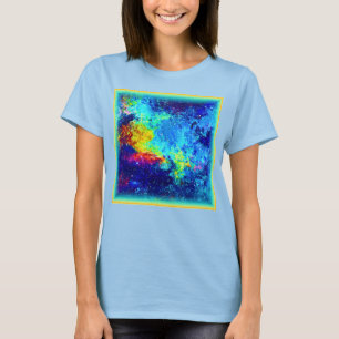 T-shirt Galaxie multicolore. Commandez dès maintenant