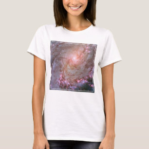 T-shirt Galaxie Spirale M83, Ablaze Avec Formation Star.
