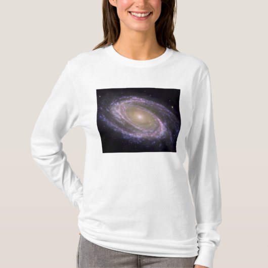 T-shirt Galaxie spirale Messier 81 (Devant)