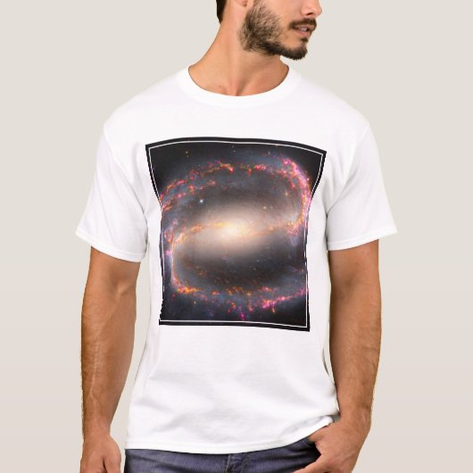 T-shirt Galaxie Spirale Ngc 1300. (Devant)