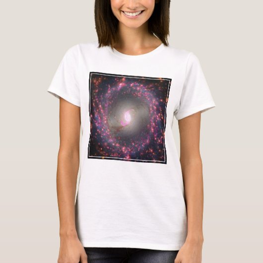 T-shirt Galaxie Spirale Ngc 3351. (Devant)