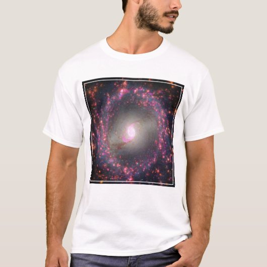 T-shirt Galaxie Spirale Ngc 3351. (Devant)