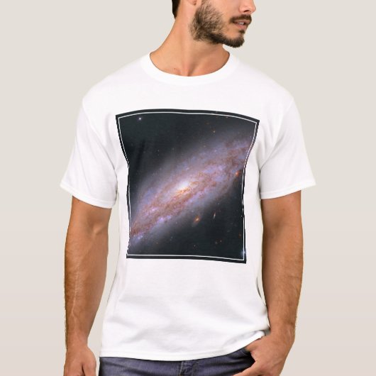 T-shirt Galaxie Spirale Ngc 3972. (Devant)