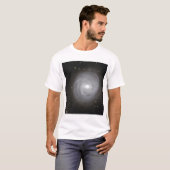 T-shirt Galaxie spirale NGC 4921 (Devant entier)