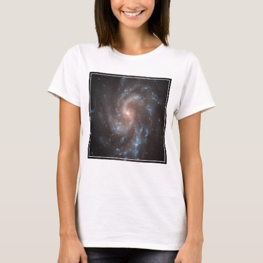 T-shirt Galaxie Spirale Ngc 5584 (Devant)