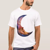 T-shirt Galaxie spirale SMM J2135-0102 Impression artiste (Devant)