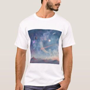 T-shirt Galaxie, Univers, Étoiles, Espace extra-atmosphéri