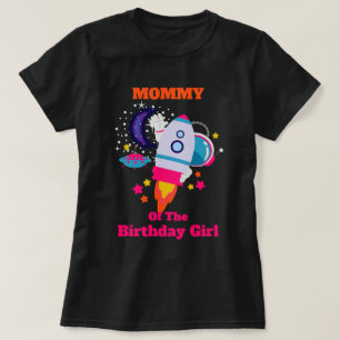 T-shirt Galaxy Anniversaire Chemise Espace maman