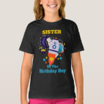 T-shirt Galaxy Birthday Chemise Space Soeur<br><div class="desc">Célébrez le premier anniversaire du bébé avec ce t-shirt spécial,  design spécial et personnalisé</div>