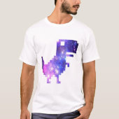 T-shirt Galaxy Chrome T-Rex (Devant)