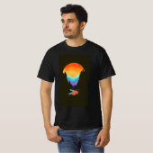 T-shirt Galaxy Dreamer Tee - Explorez les Cosmos en style (Devant entier)