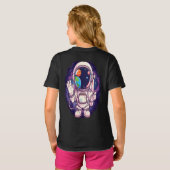 T-shirt Galaxy Explorer Enfants Chemise Amusante Space Ave (Dos entier)