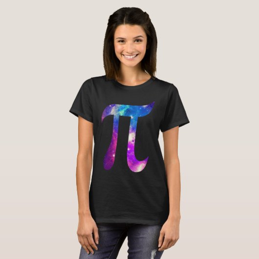 T-shirt Galaxy Pi Symbol Space Math 's (Devant entier)