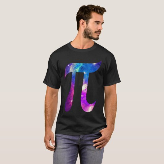 T-shirt Galaxy Pi Symbol Space Math 's (Devant entier)