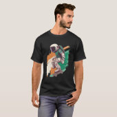 T-shirt Galaxy Skateboard Space Bo (Devant entier)
