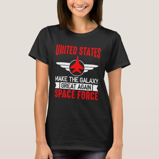 T-shirt Galaxy Space Force (Devant)
