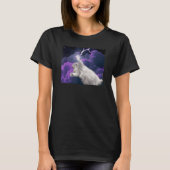 T-shirt Galaxy Space Lighting Chat (Devant)