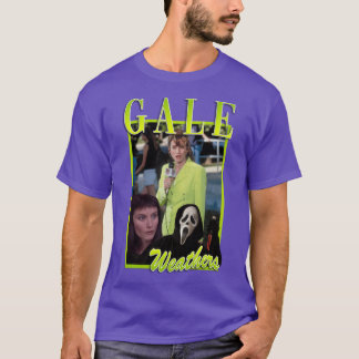 T-shirt Gale Weathers Scream Lime Greenribute friend