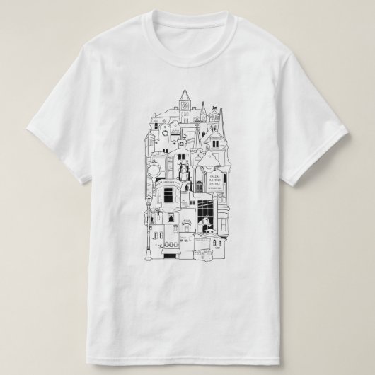 T-shirt galena illinois collage (Design devant)