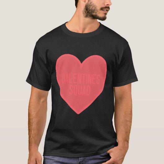 T-shirt Galentines Day Squad Bff Valentines Day Friendship (Devant)