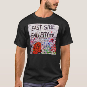 T-shirt Galerie de côté est, mur de Berlin, Graffiti