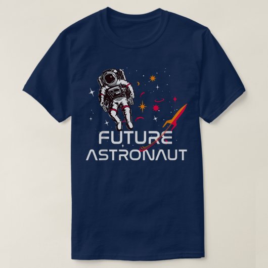 T-shirt Galerie spatiale du futur astronaute  (Design devant)