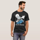 T-shirt Galilee seas storms religious Christians Christian (Devant entier)