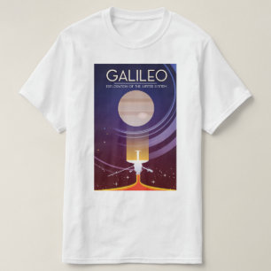 T-shirt Galileo - Exploration du système Jupiter