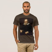 T-shirt Galileo Galilei : Père de la science et de l'astro (Devant entier)