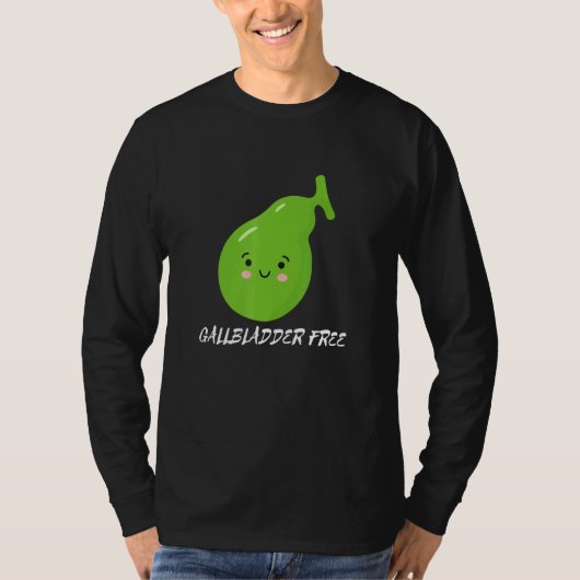 T-shirt Gallbladder Gratuit Bile Duct Suppression Survivor (Devant)