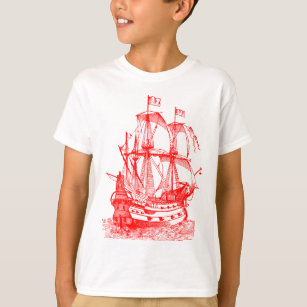 T-shirt Gallion - Rouge