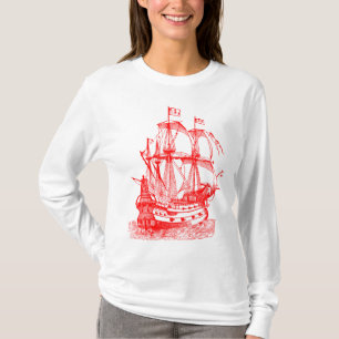 T-shirt Gallion - Rouge