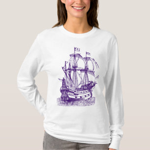 T-shirt Gallion - Violet profond