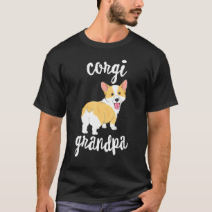 T-shirt Gallois Corgi Grand-pa Pawpa Chien Grandparents Gr