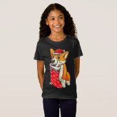 T-Shirt Gallois Corgi Pembroke Chien Noël Noël Noël Noël N (Devant entier)