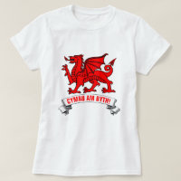 Gallois Red Dragon Wales Forever
