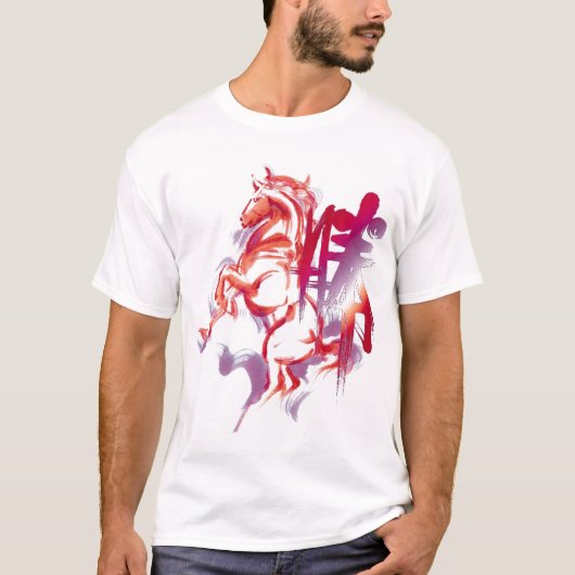 T-shirt galop (Devant)
