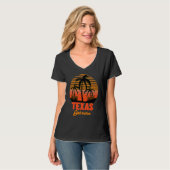 T-shirt Galveston Beach Texas (Devant entier)