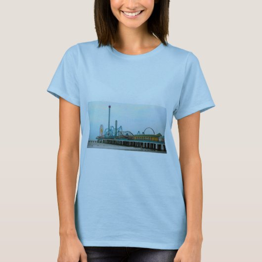 T-shirt Galveston Pleasure Pier (Devant)