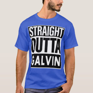T-shirt Galvin Nom Tout droit en dehors de Galvin