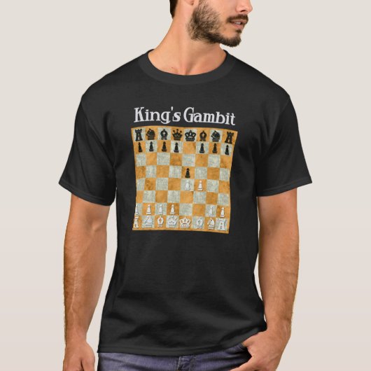 T-shirt Gambit du Roi (Devant)