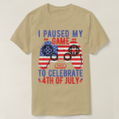 T-shirt Game 4th Of July Gamer American Flag To (Design devant)